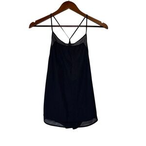 Women's Lululemon Black Strappy Camisole Tank Top
